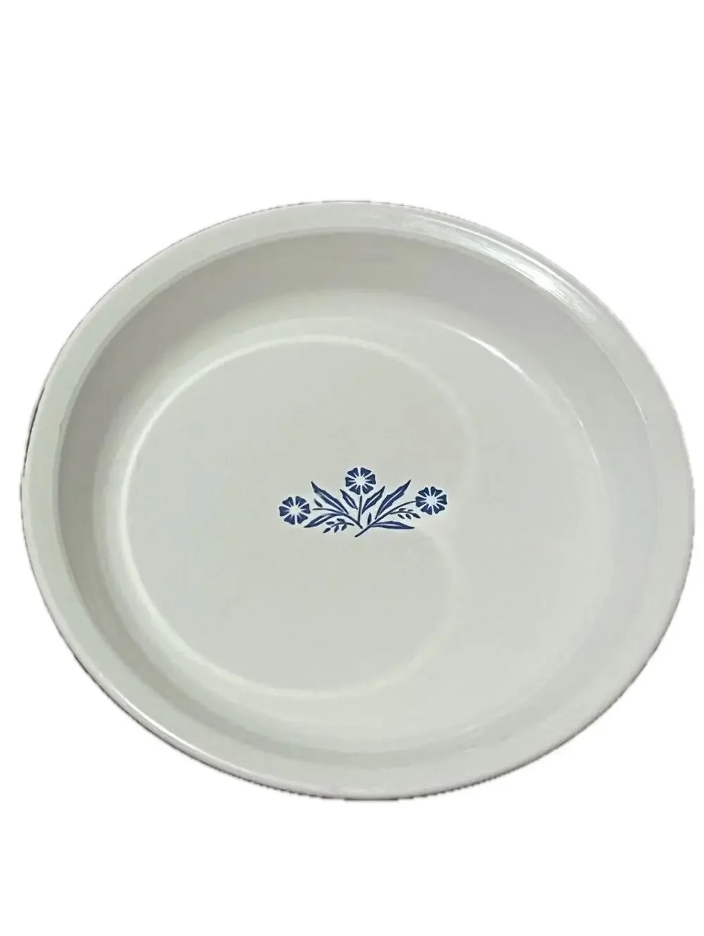 Vintage Pyroceram CorningWare Blue Cornflower 9'' X 1-1/4” Pie Plate P-309