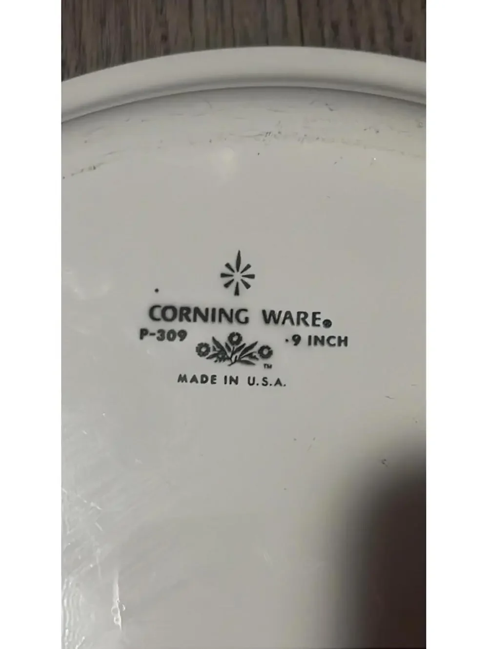 Corningware vintage blue