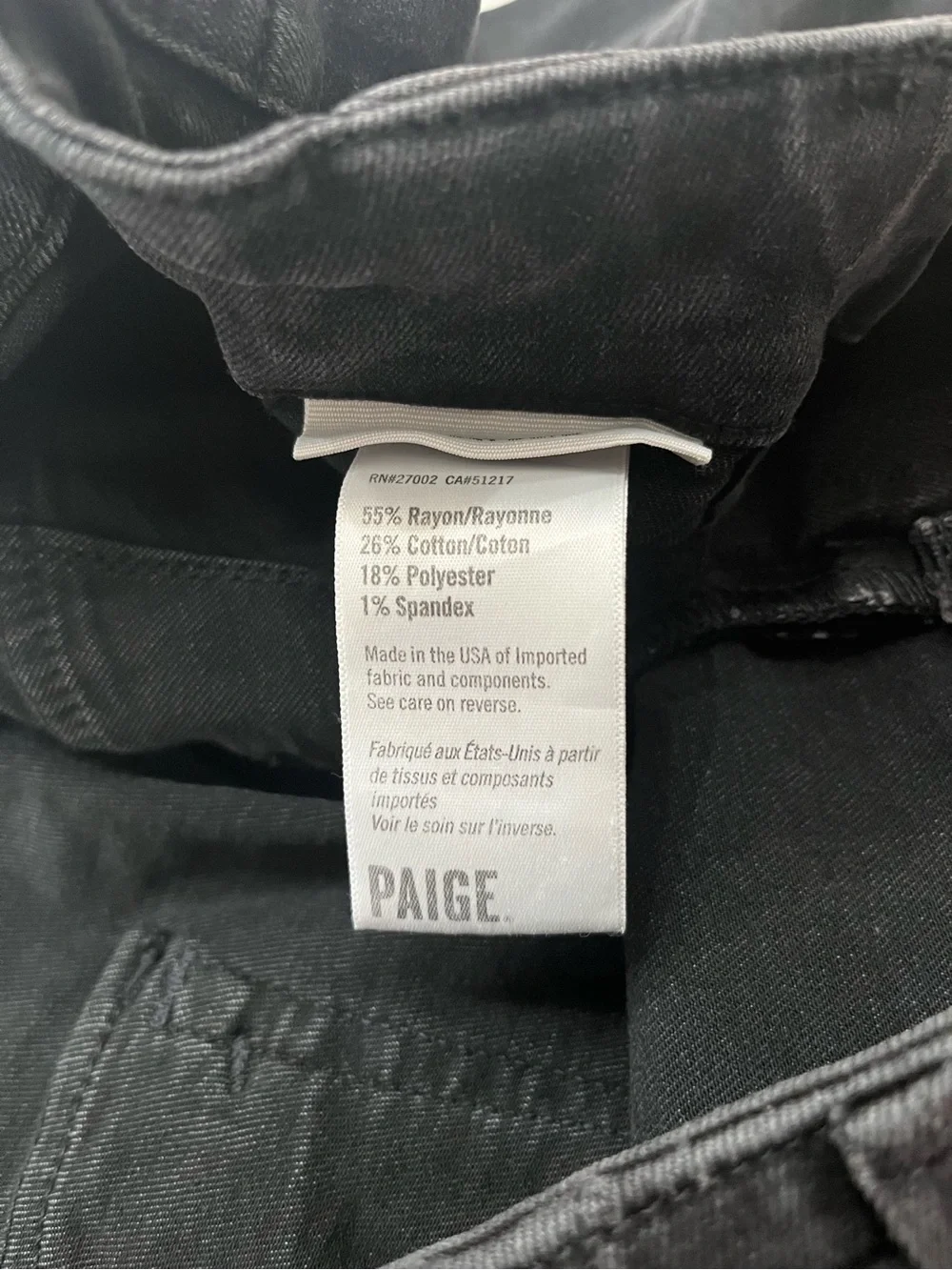 PAIGE excellent preowned