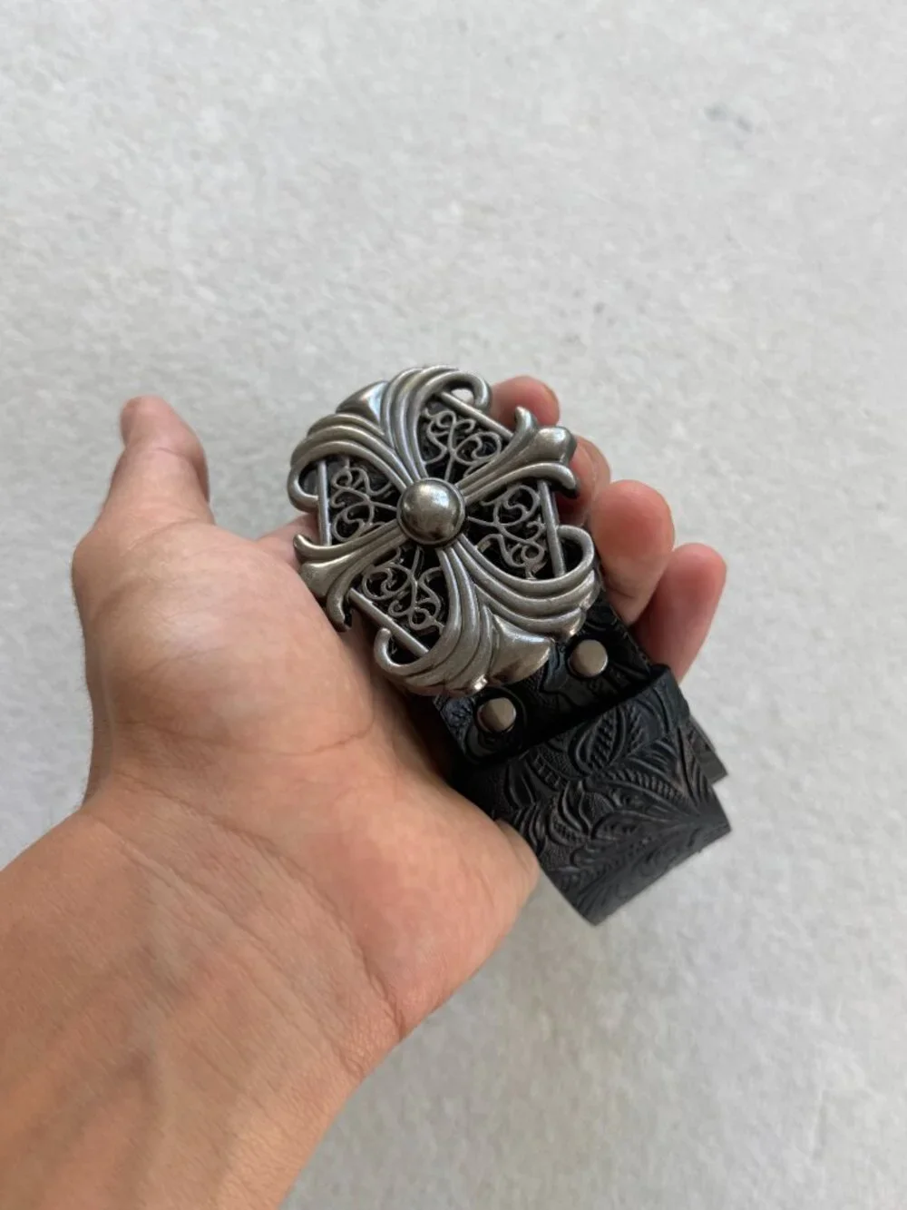 N/A gothic buckle inch