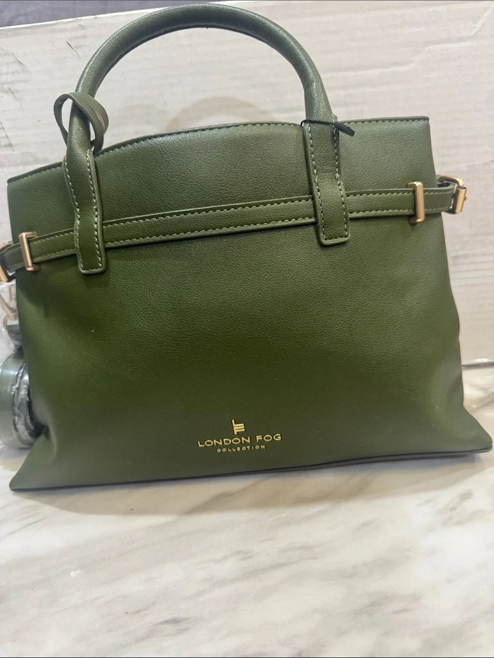London Fog structured olive