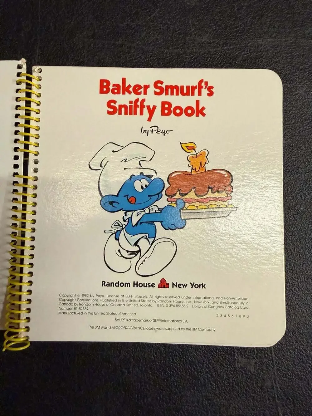random house baker smurf