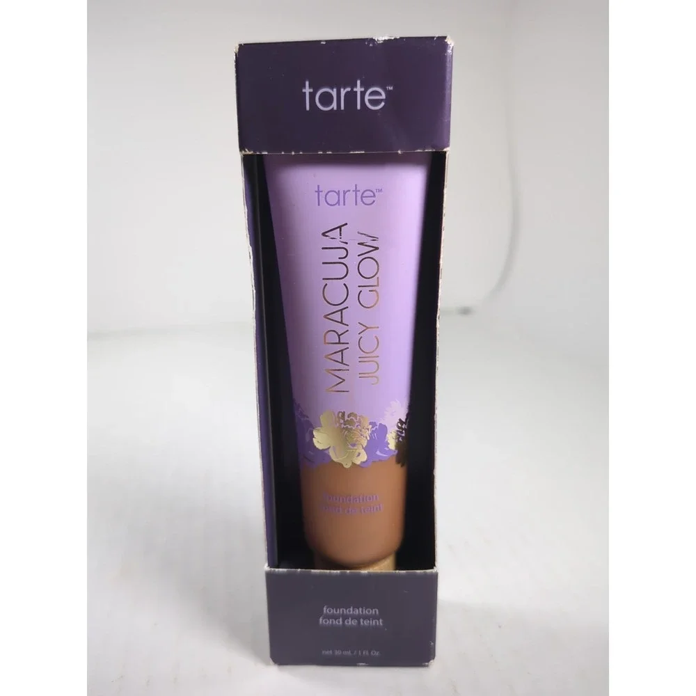 Tarte Maracuja Juicy Glow Foundation 48N tan deep neutral‎ 1oz New in Box Sealed