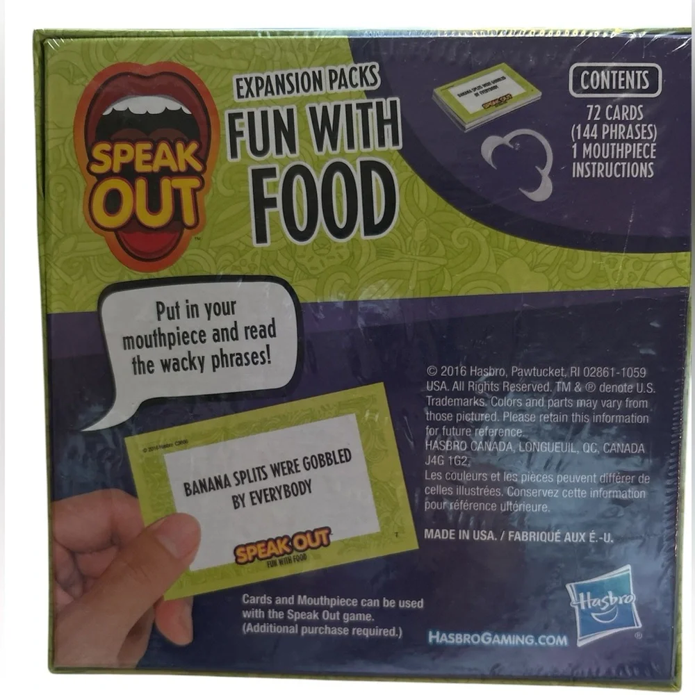 Hasbro speak out