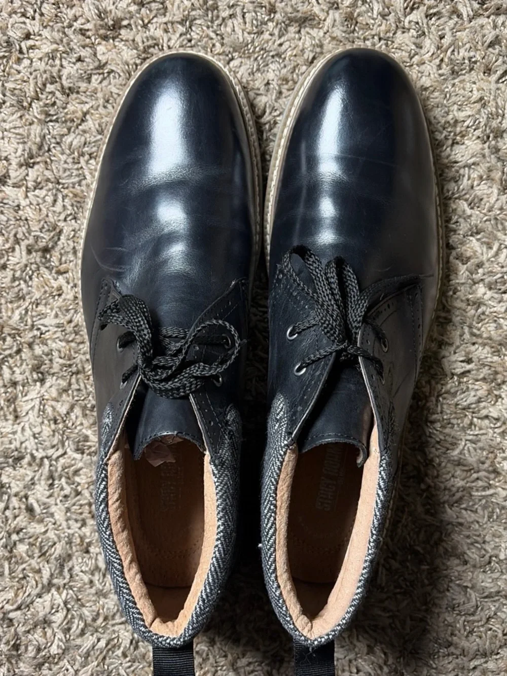 Stacy Adams sleek black