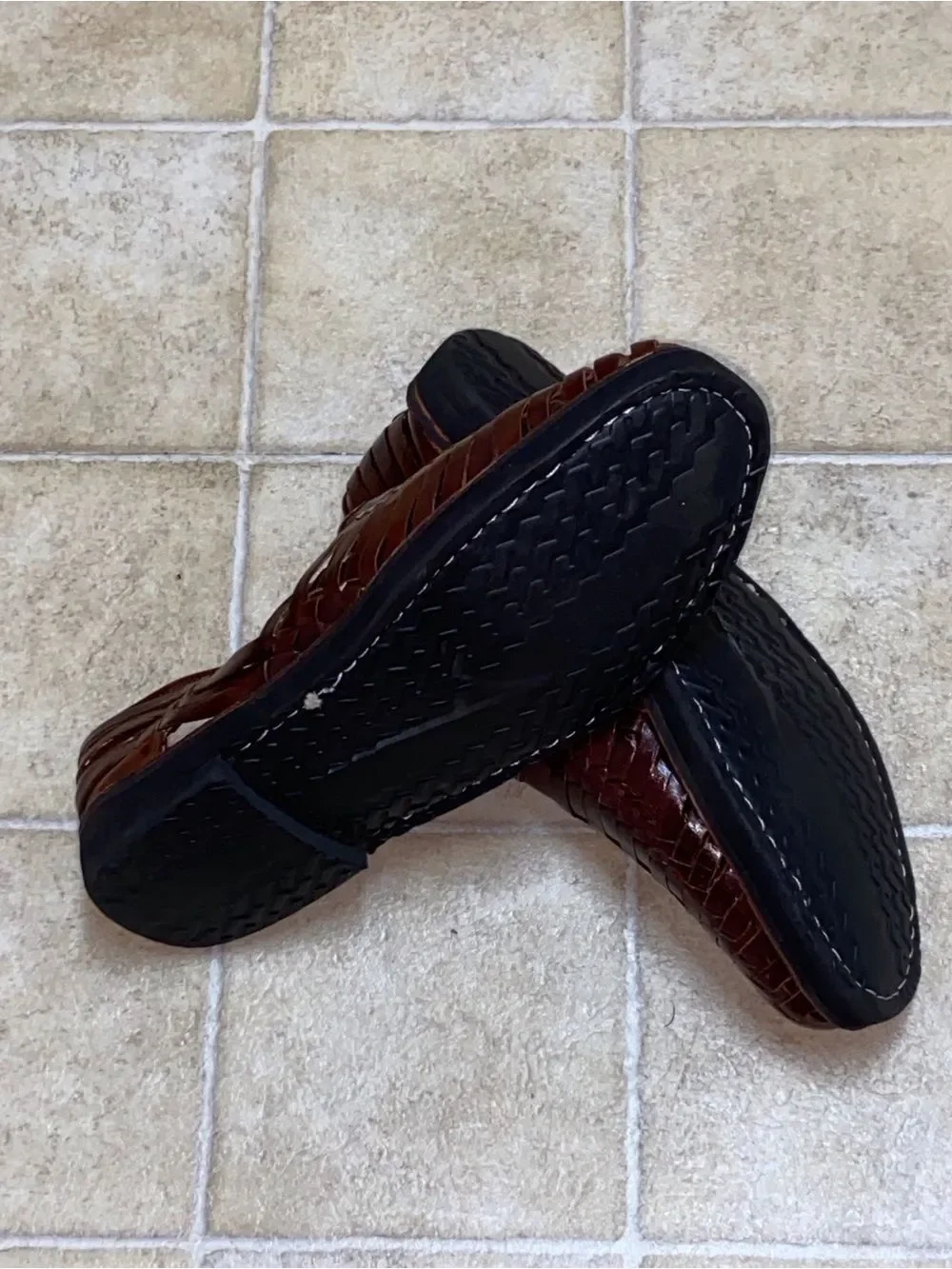N/A brown woven