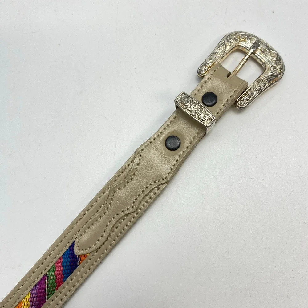 Vintage woven colorblock