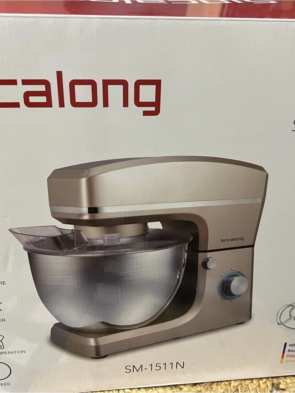 Gold Stand Mixer SM-1511N