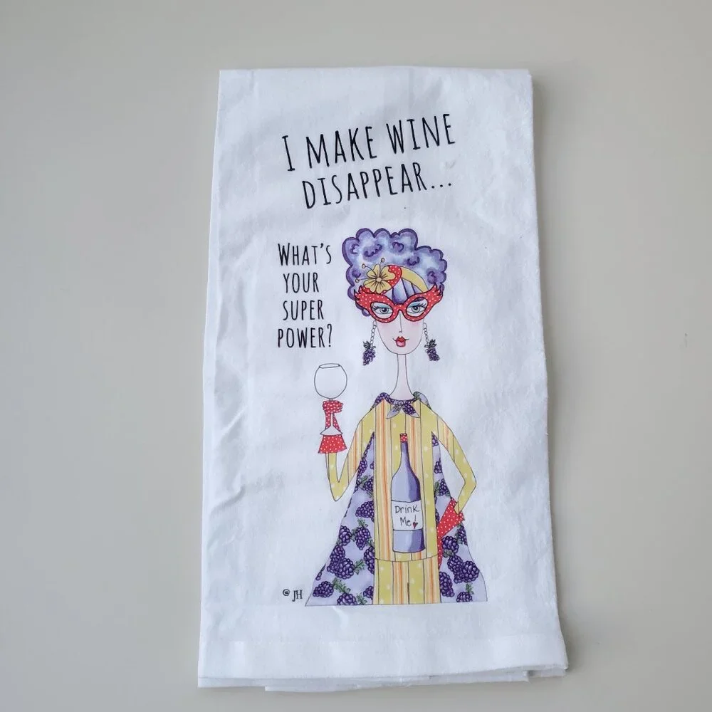 Designer tea towel