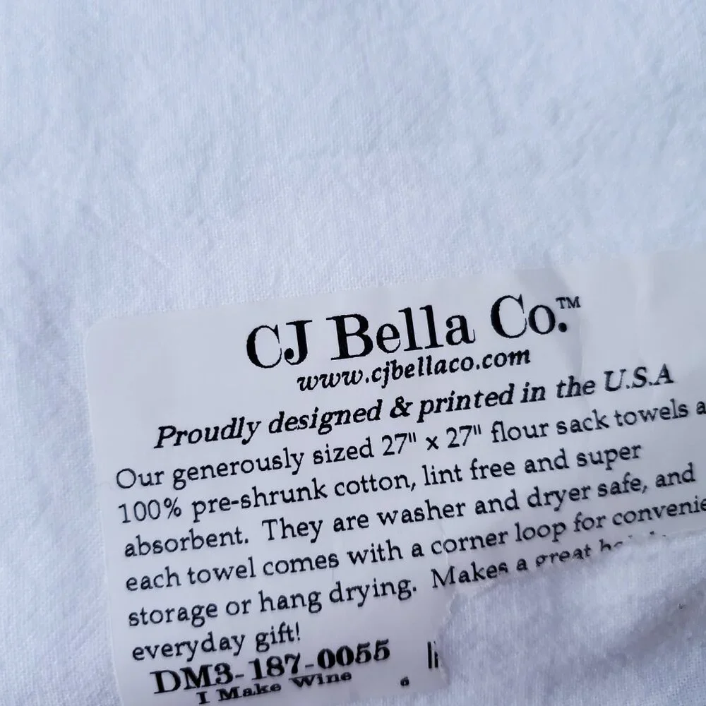 Cj Bella & Co make wine