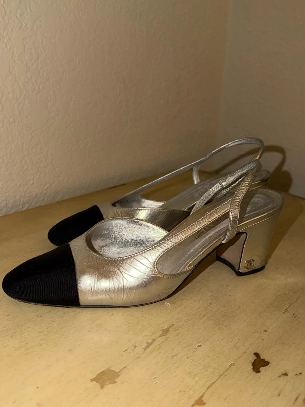 CHANEL slingback authentic size