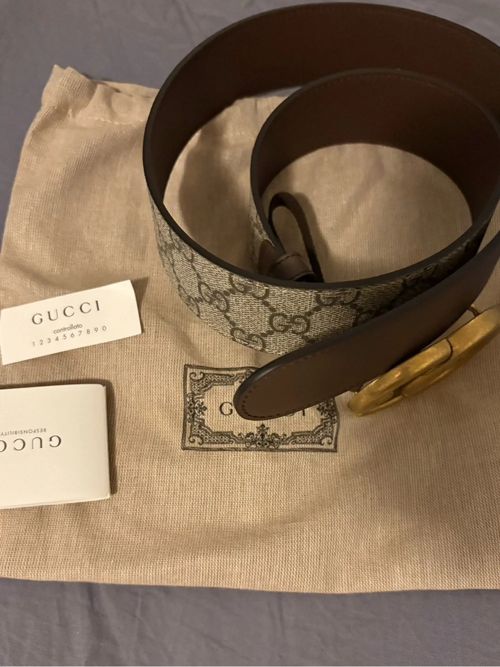 Gucci classic belt