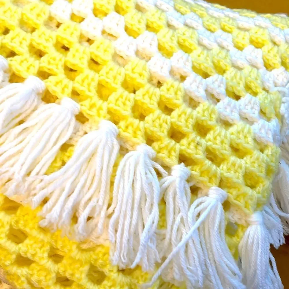 Hand Crafted handmade yellow