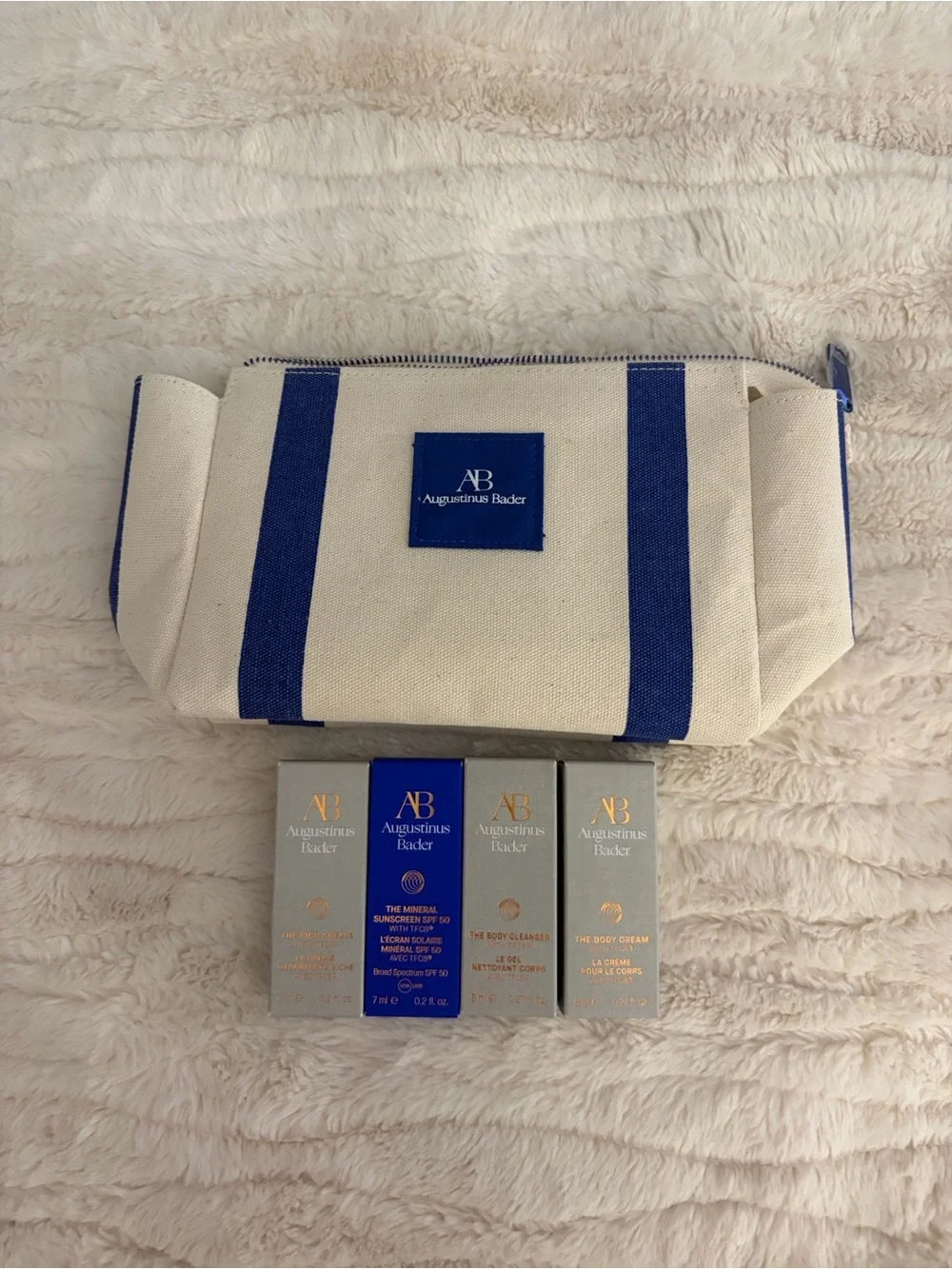 Augustinus Bader travel skincare