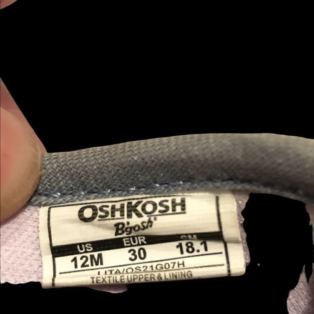 OshKosh Bgosh grey sneakers