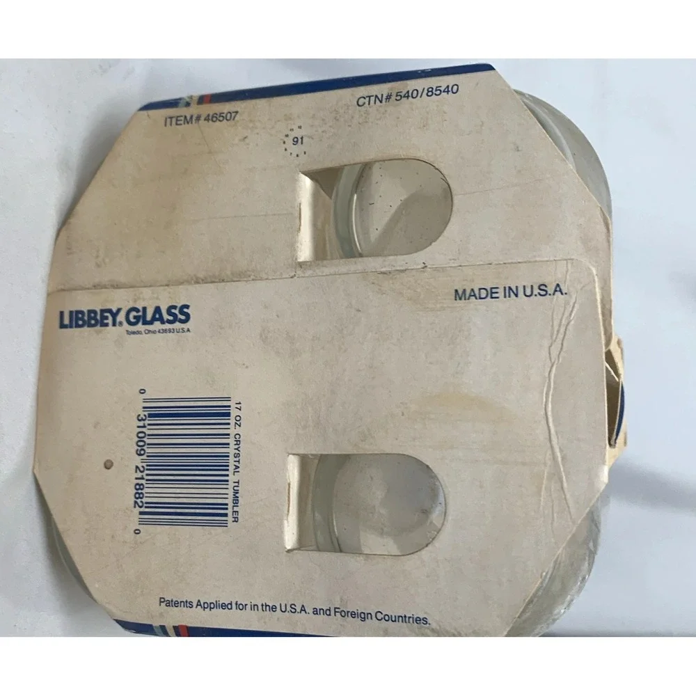 Libbey swirl tumblers