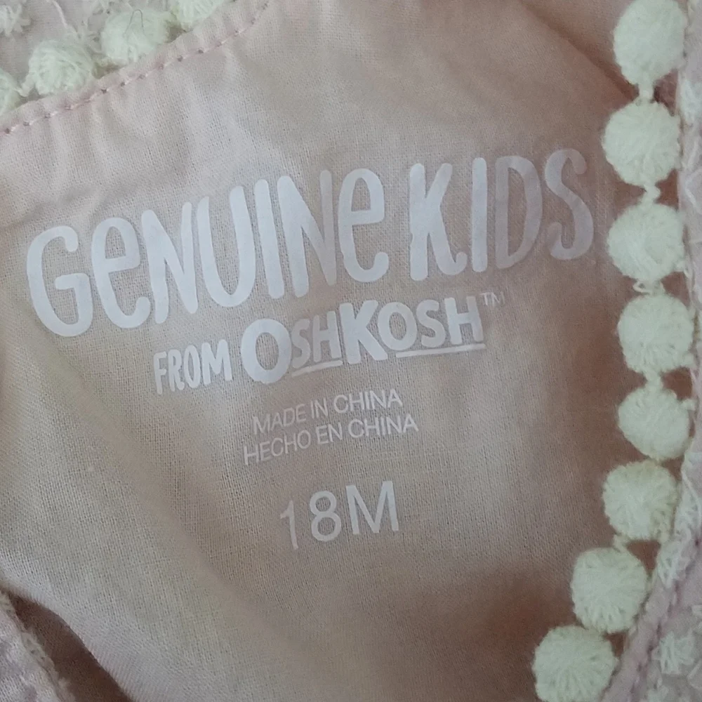 OshKosh Bgosh beautiful stitching