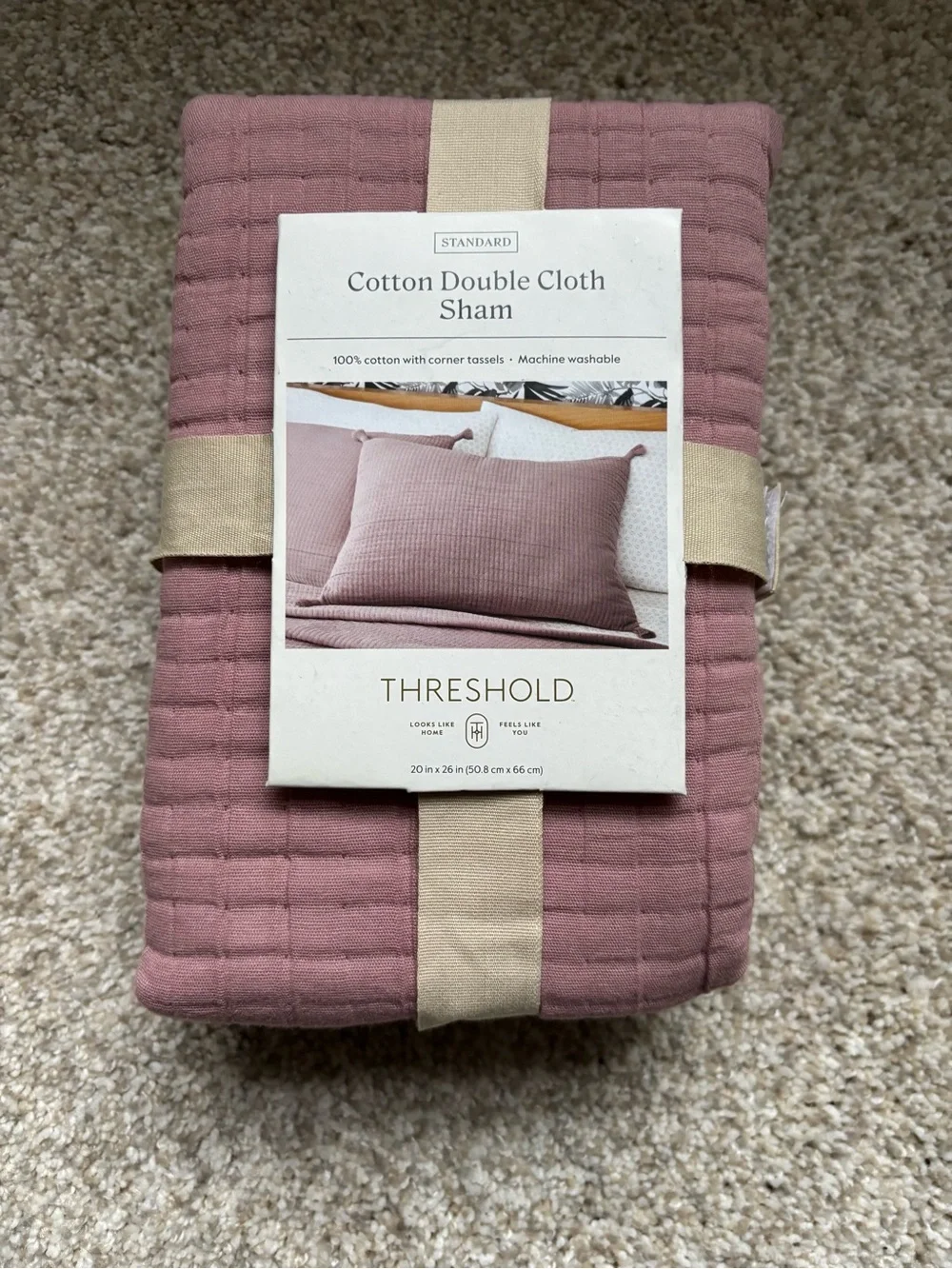 Threshold soft quilted