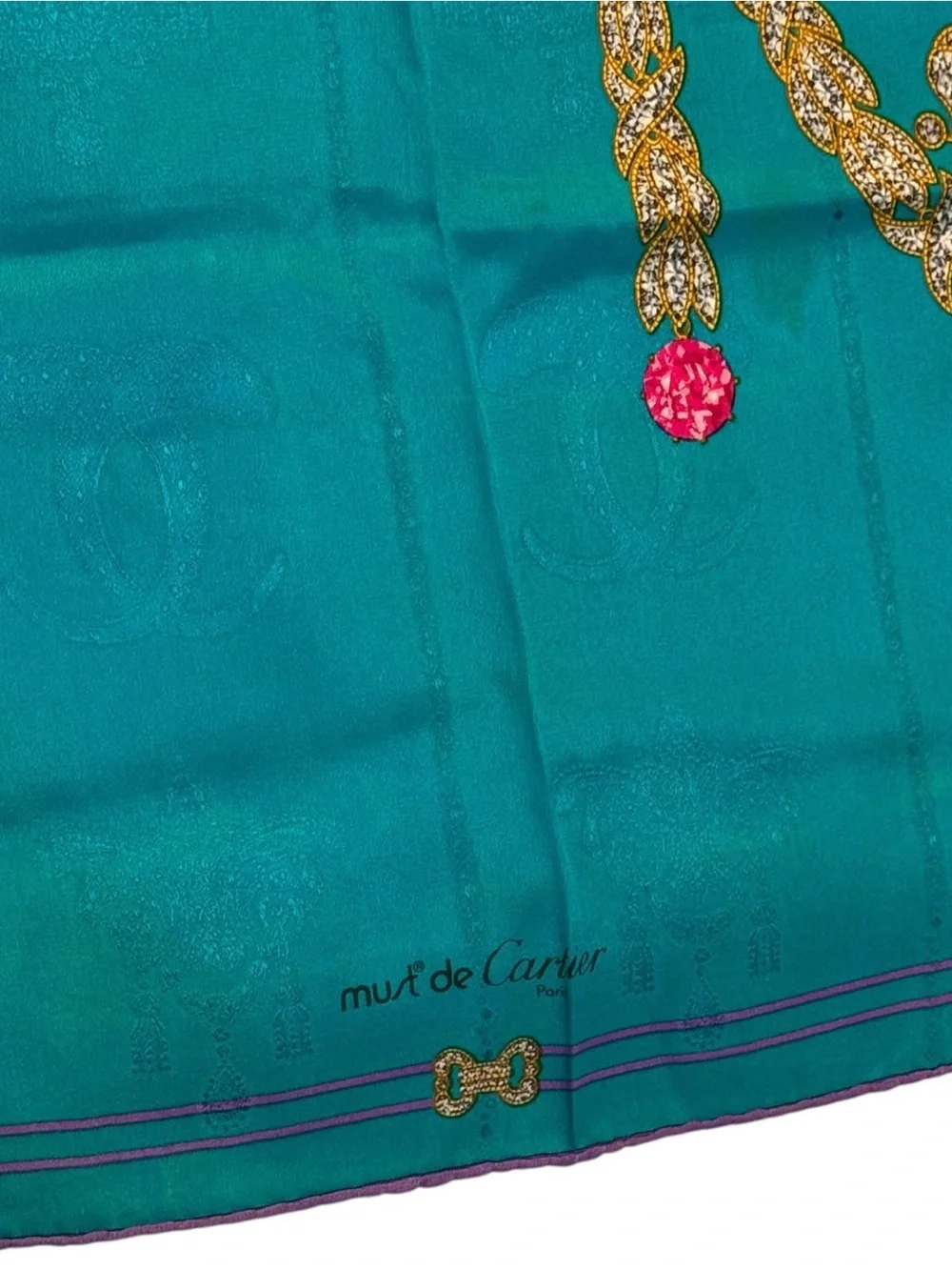 Cartier authentic silk