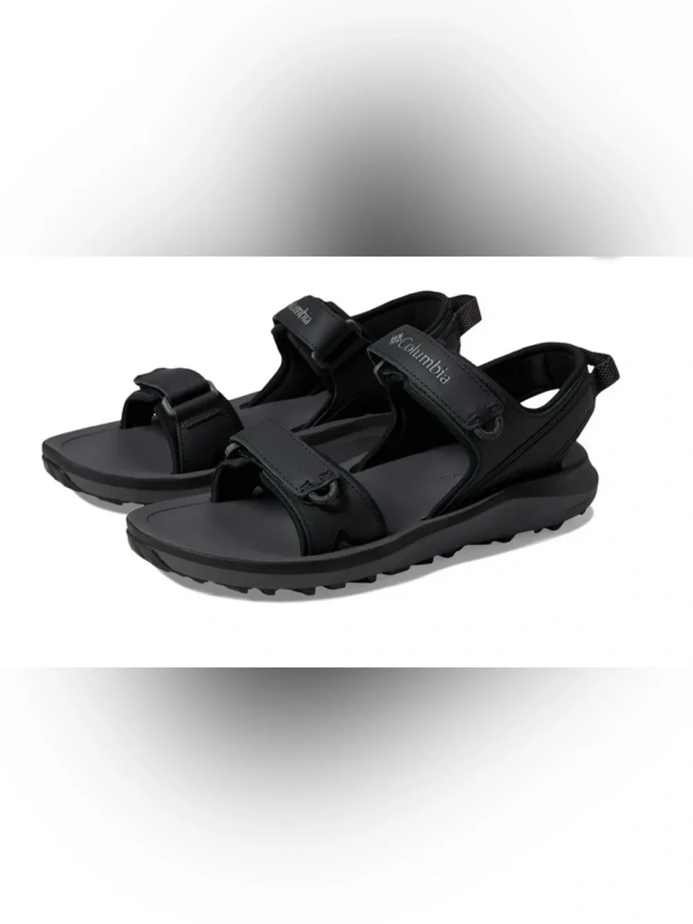 Columbia Men's Black Outdoor Adjustable Sport Sandals. Men size 10‎
