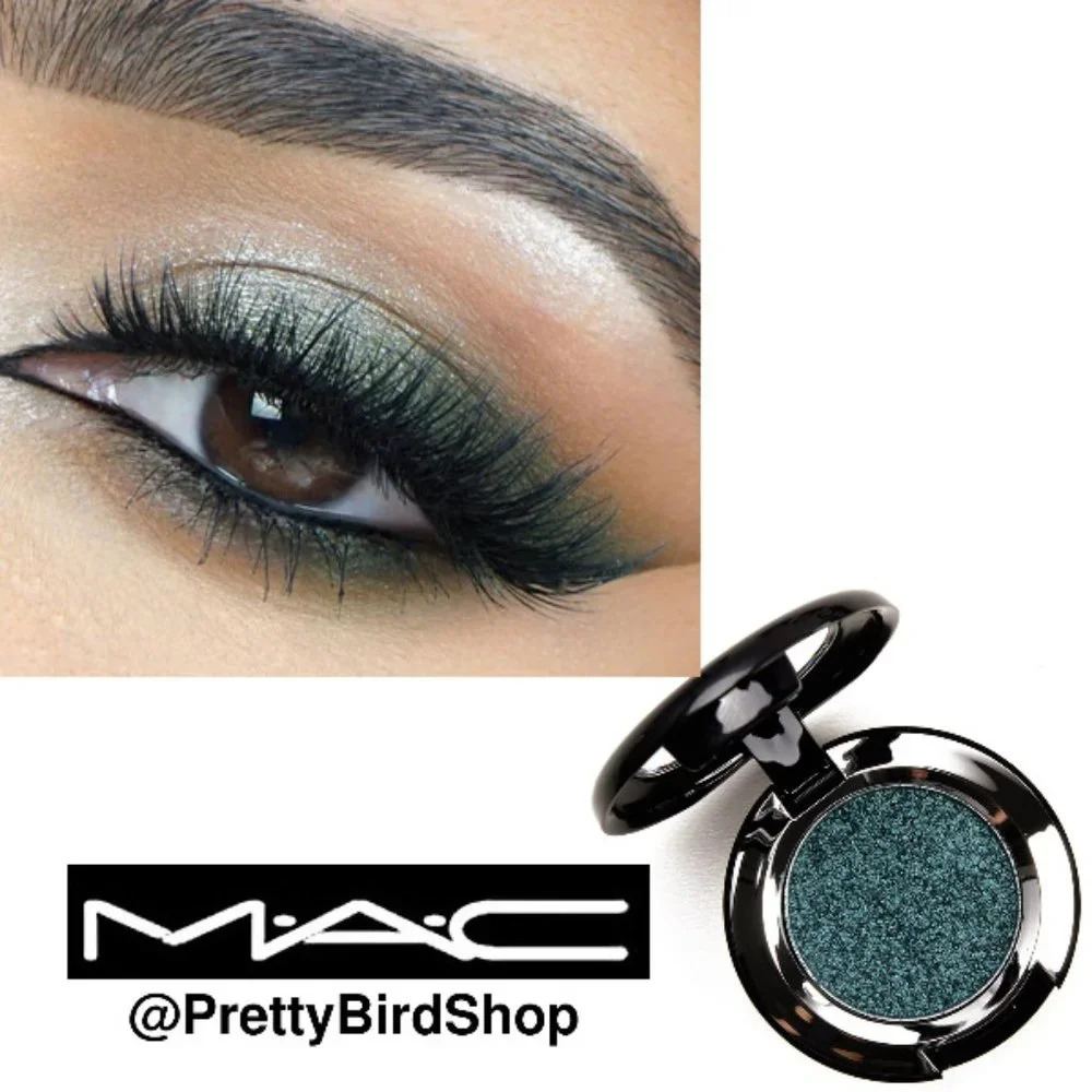 MAC EMERALD CUT eye shadow Dazzleshadow NIB green sparkle shimmer glitter