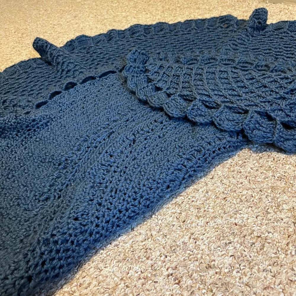 Handmade crochet mandala