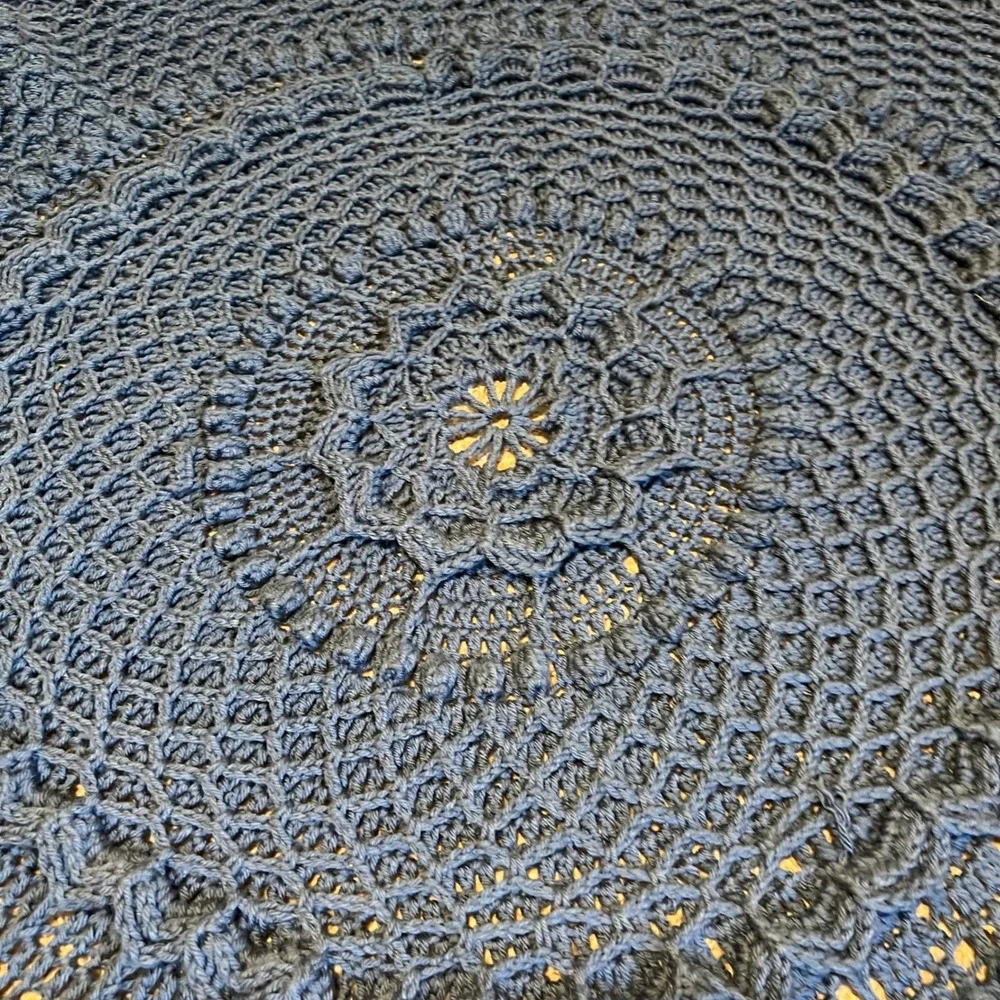 Handmade crochet mandala