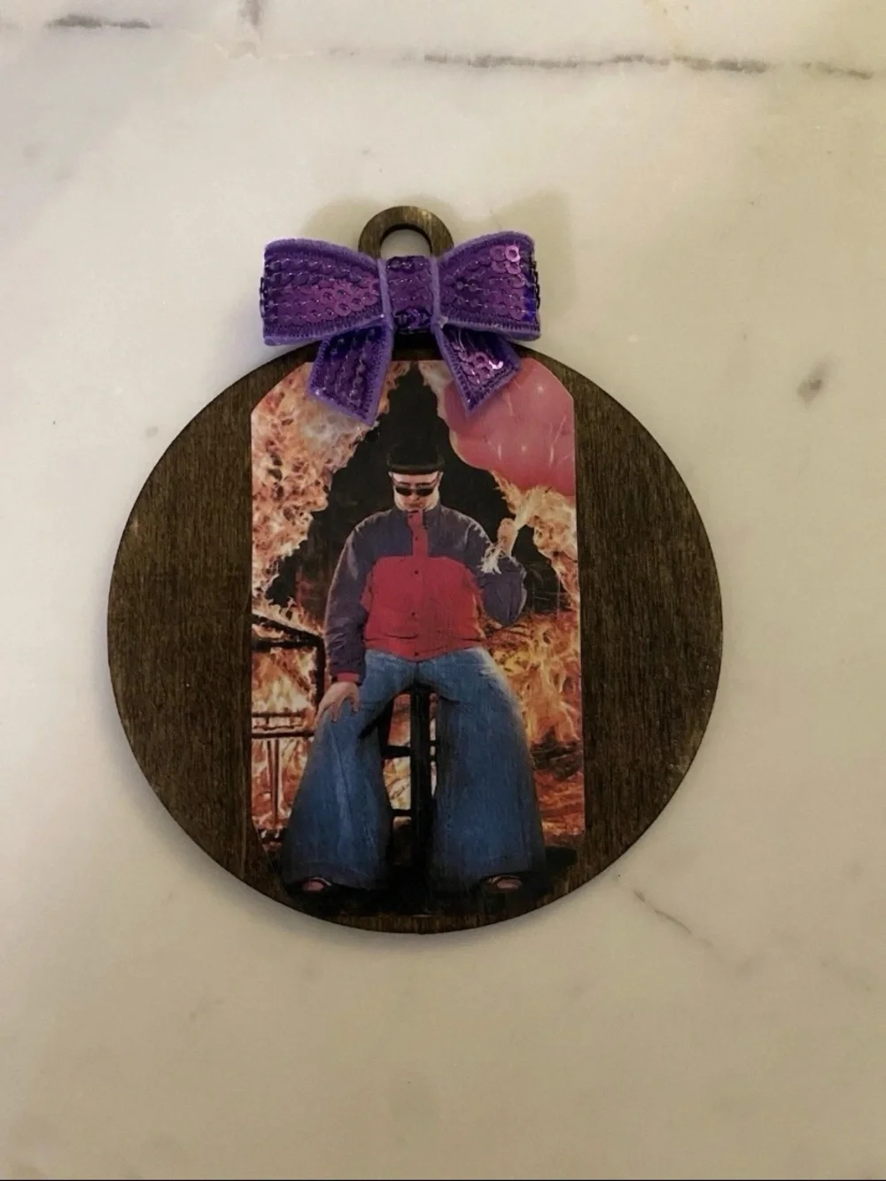 Oliver Tree Wooden ornament