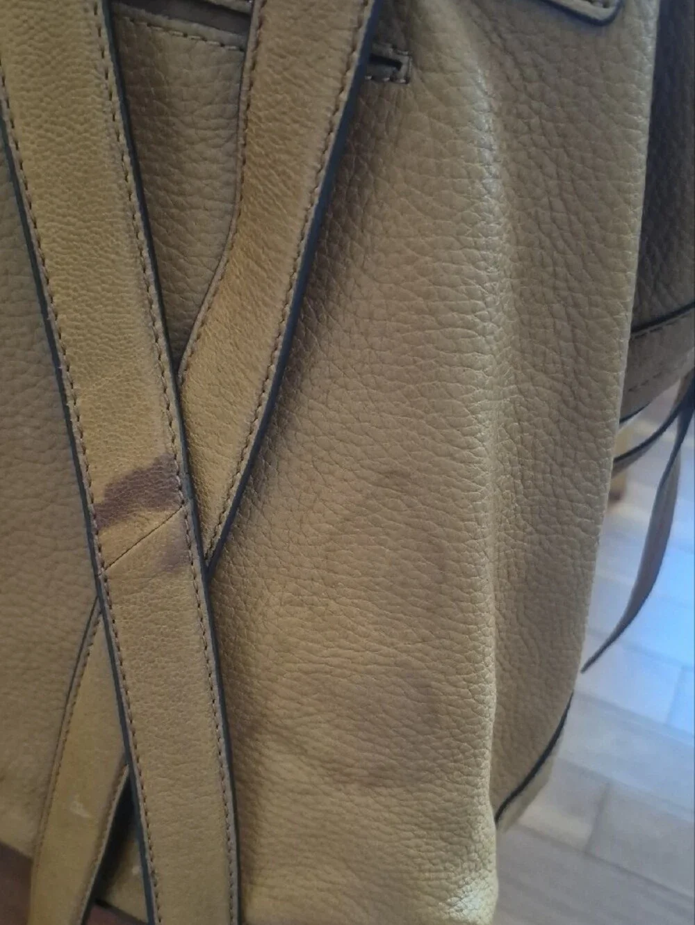 Tory Burch smooth cognac