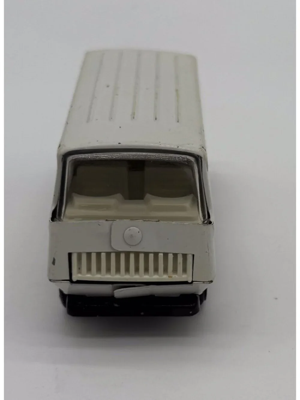 Vintage TONKA White  Ambulance Rescue Van Solid Pressed Steel 5.5”