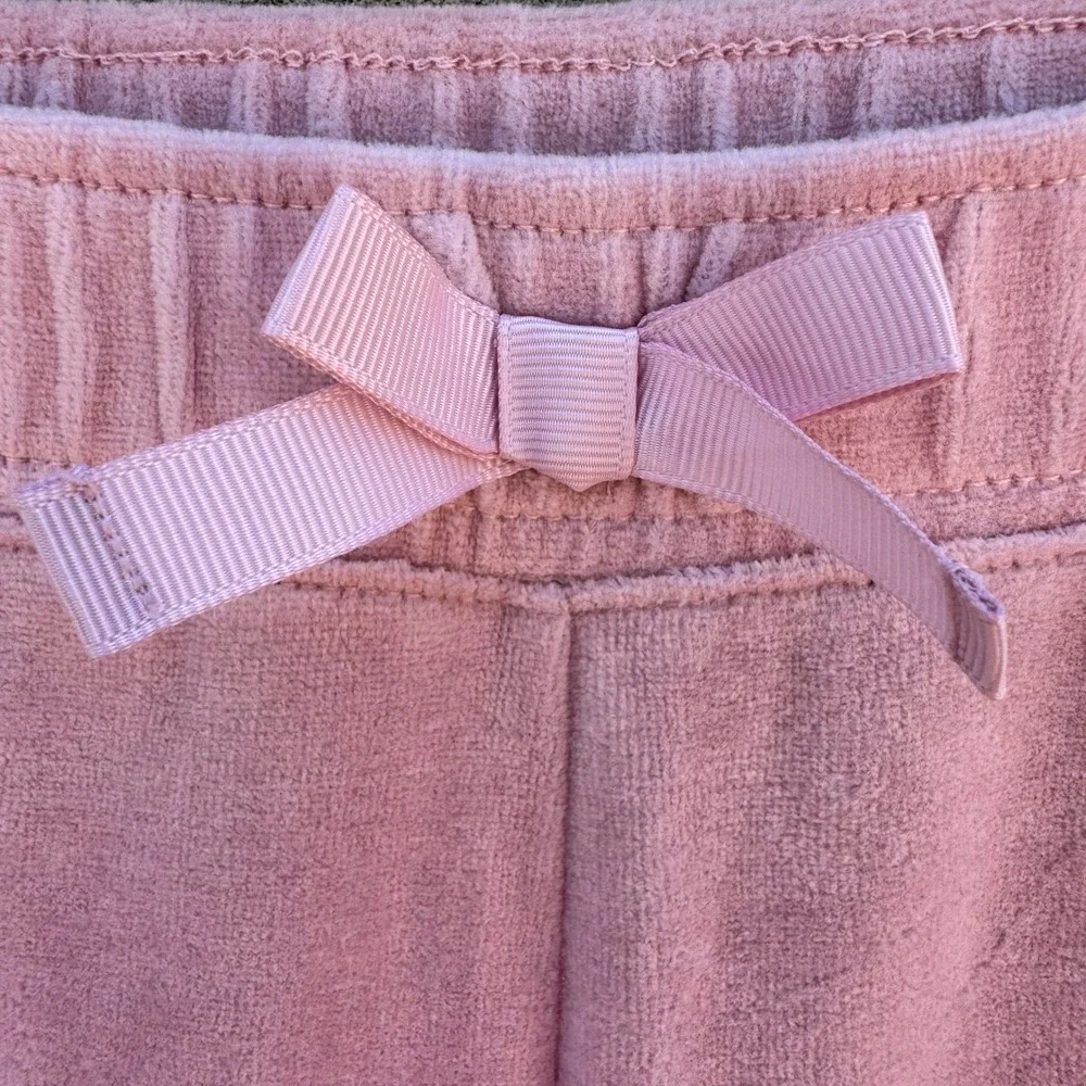 The Childrens Place velour joggers