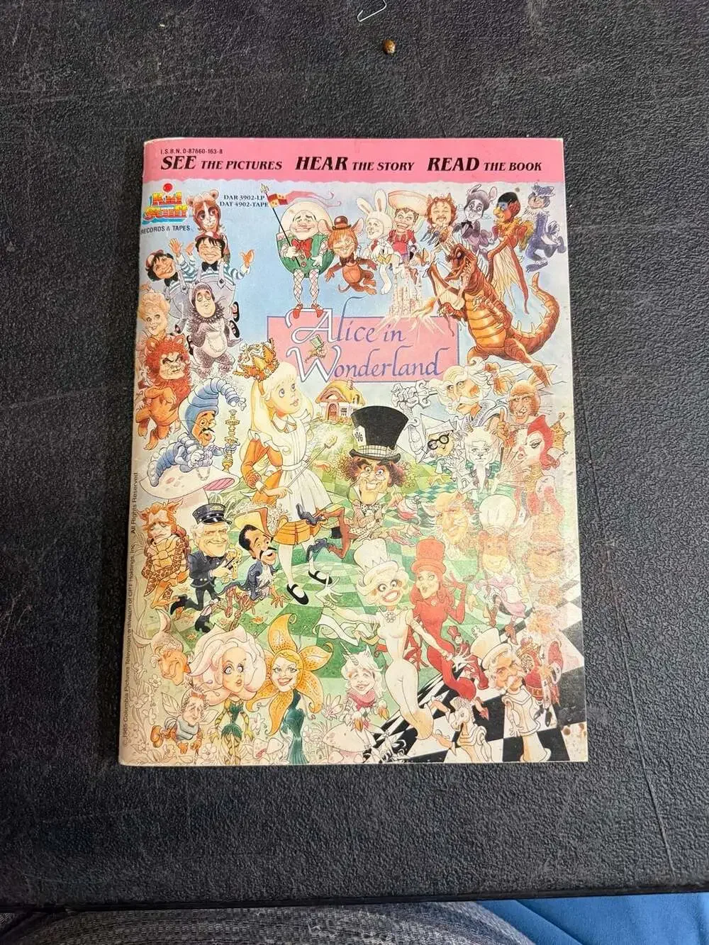 Alice in Wonderland Read-Along Book
