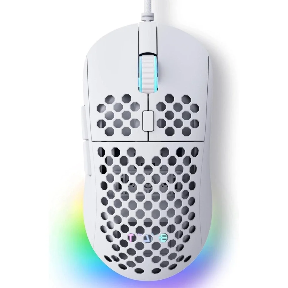 TMKB Falcon M1SE Ultralight Honeycomb Gaming Mouse, High-Precision 12800DPI D79
