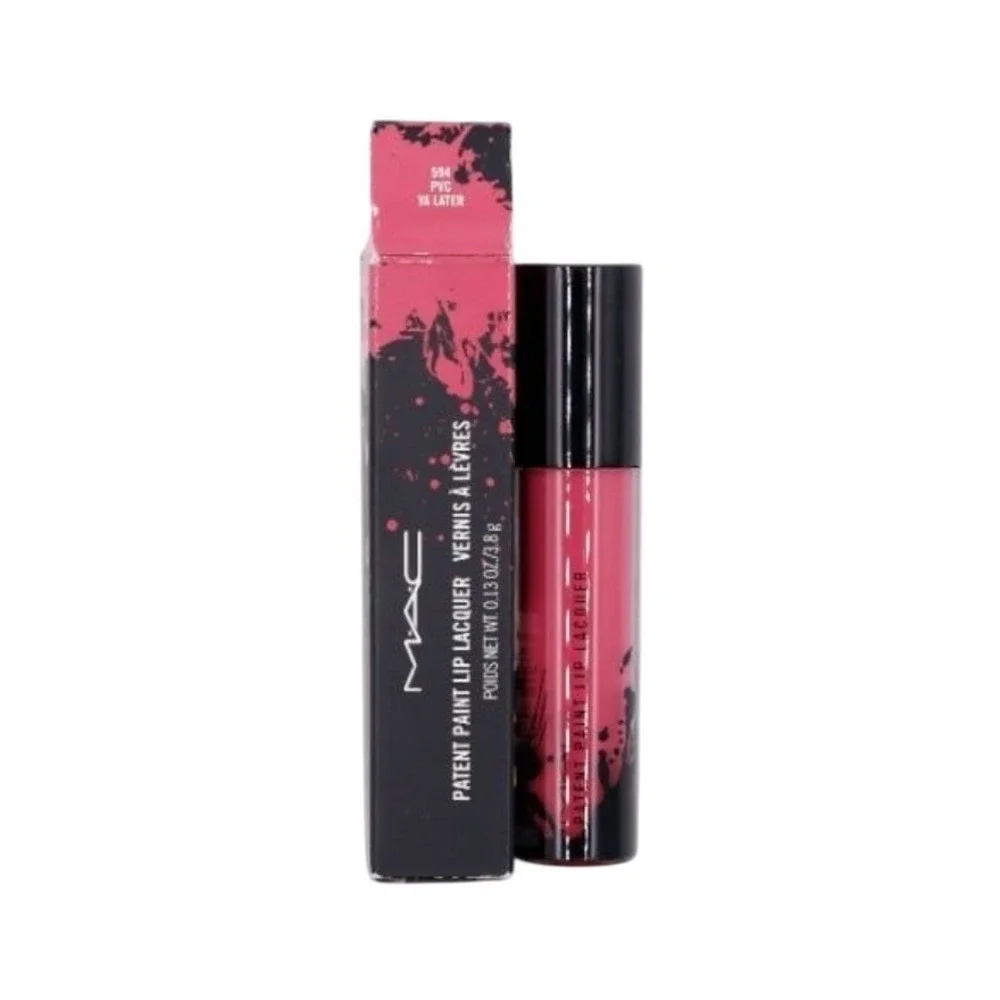 MAC - Patent Paint Lip Lacquer - 594 PVC Ya Later - 1.4 ml / .04 oz