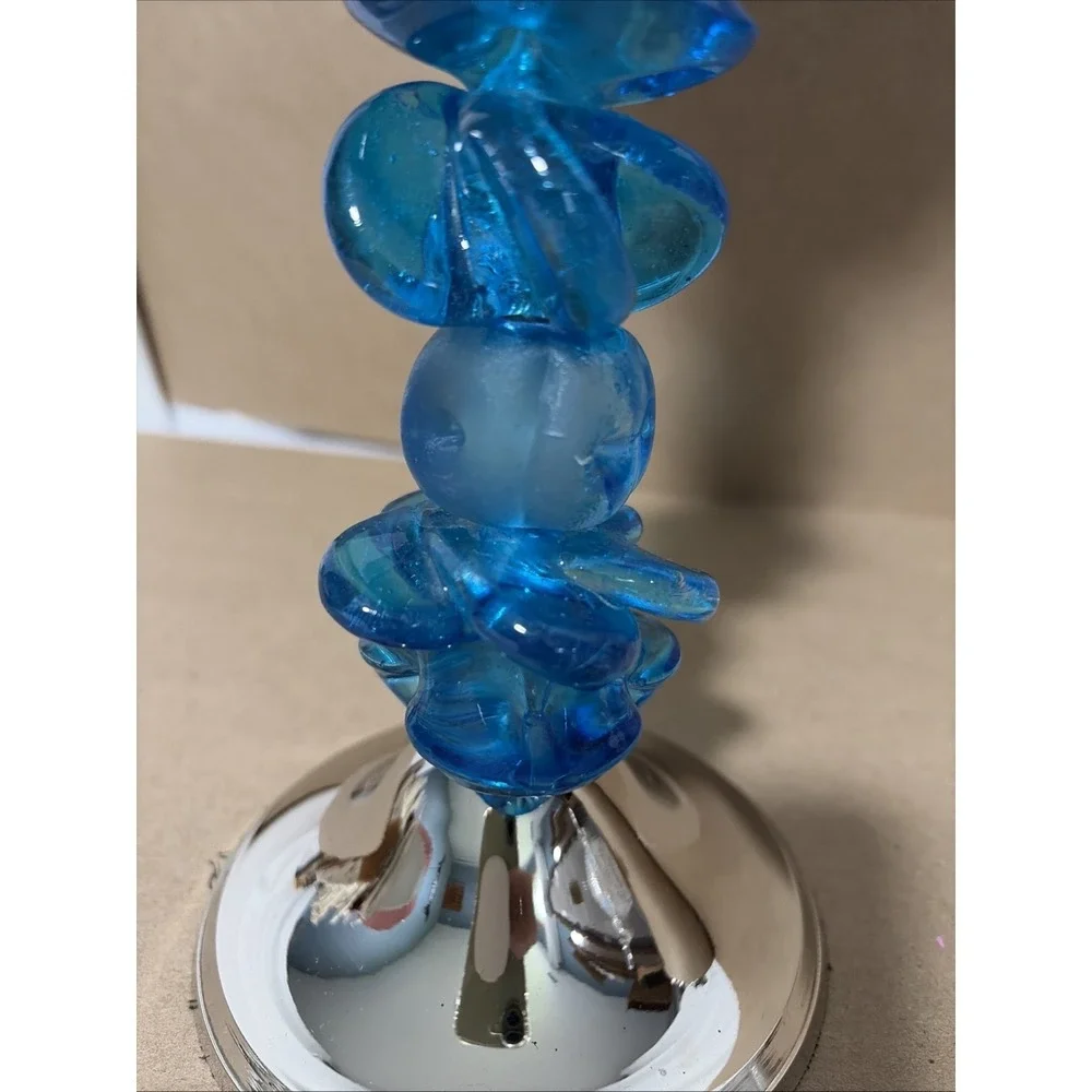 Unbranded blue acrylic