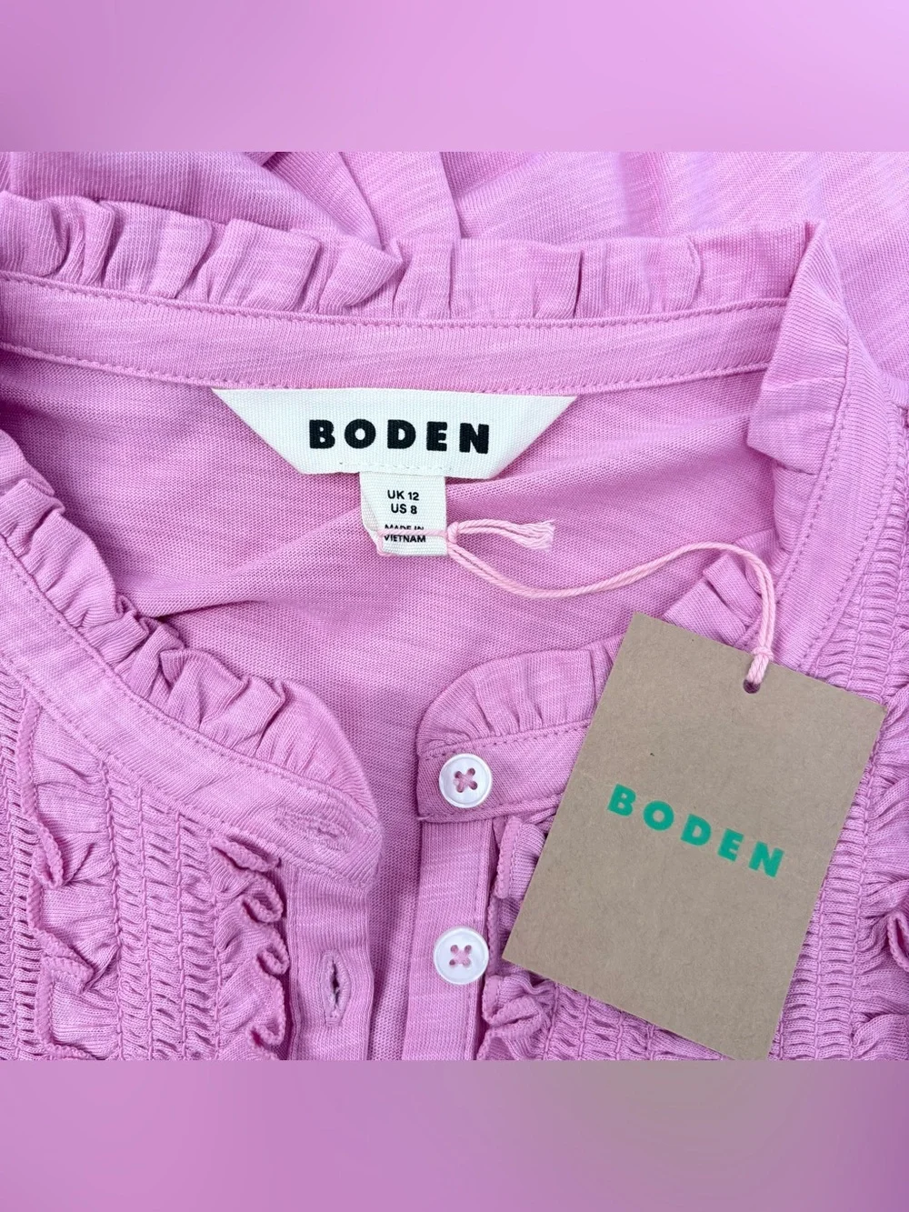 Boden formica pink