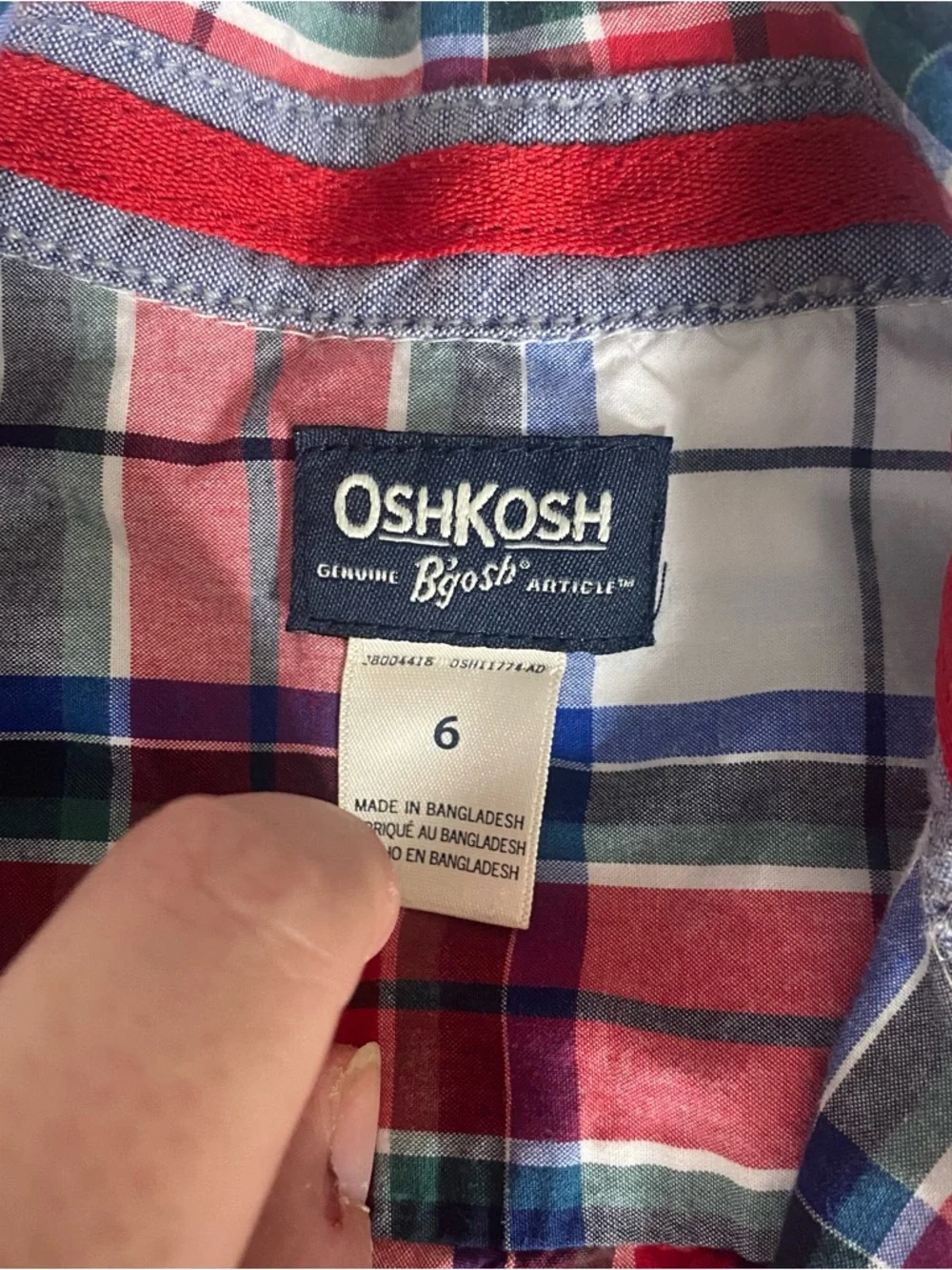 OshKosh Bgosh oshkosh red