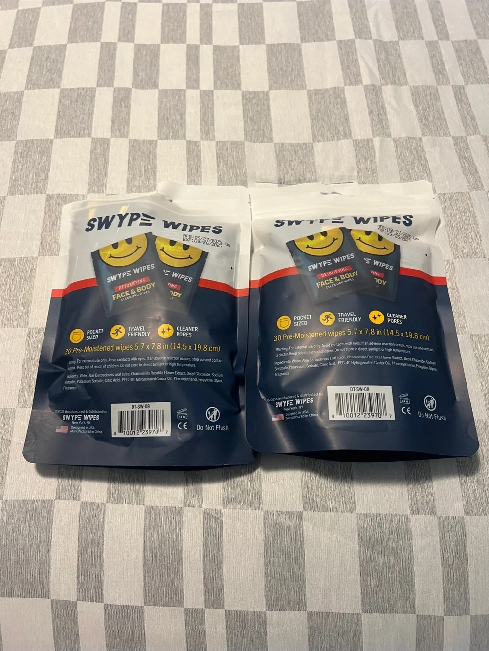 Swyp-Wipes detoxifying face