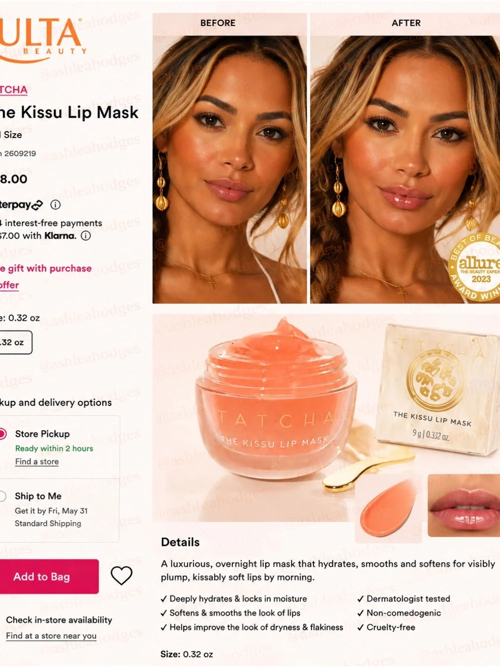 Tatcha rich glossy