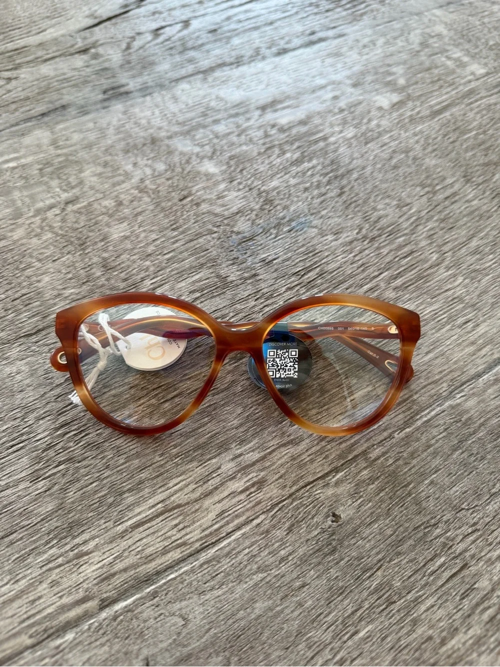 Chloe Brown Tortoiseshell Round Women's Glasses
