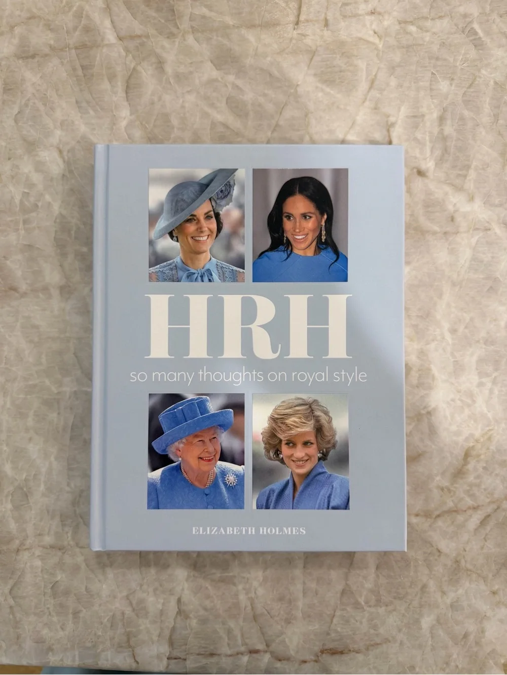 HRH: So Many Thoughts on Royal Style - Light Blue Hardcover Book