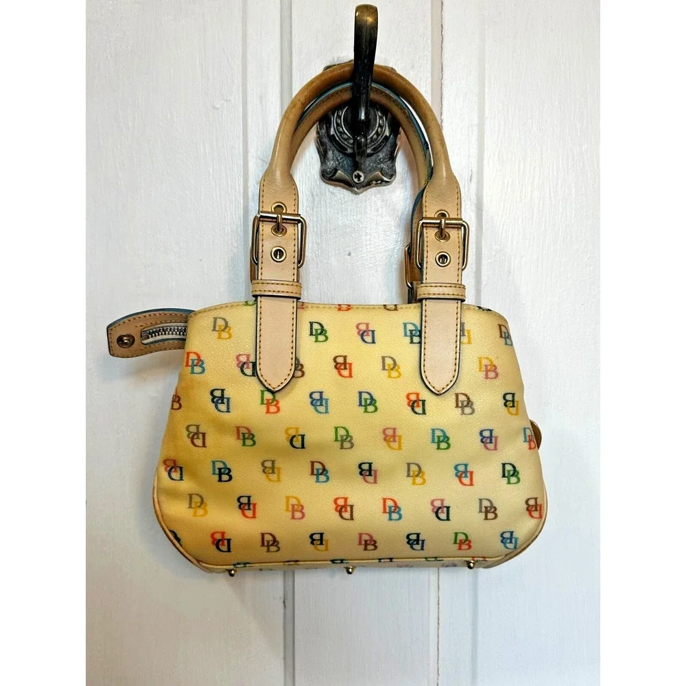 Dooney & Bourke leather handbag rainbow