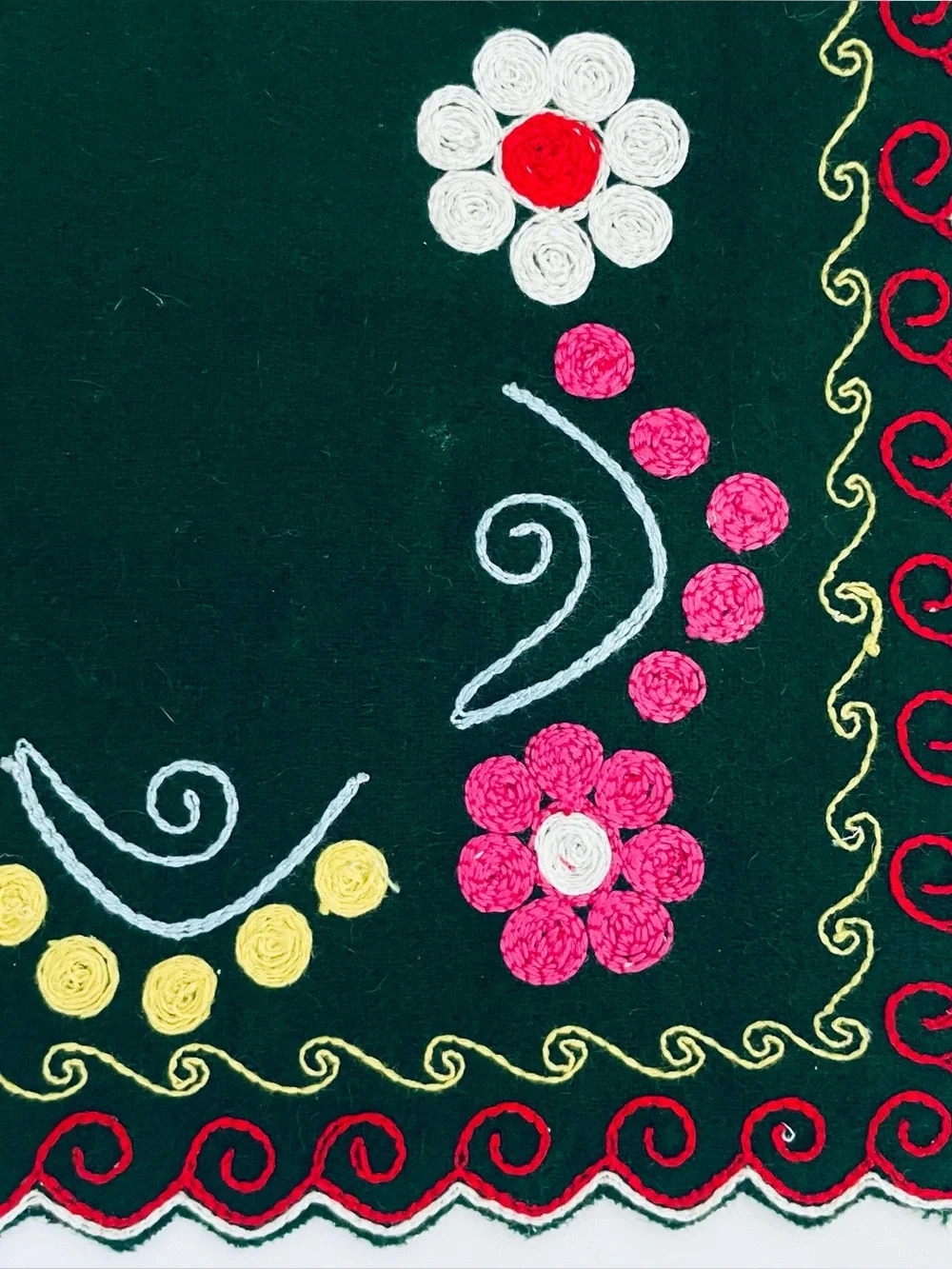 Vintage mexican embroidered