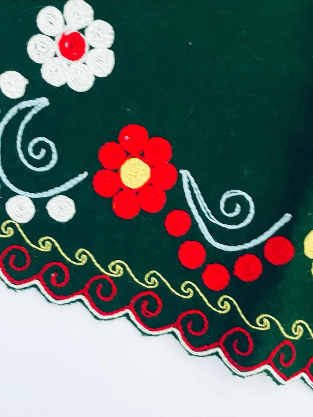 Vintage mexican embroidered