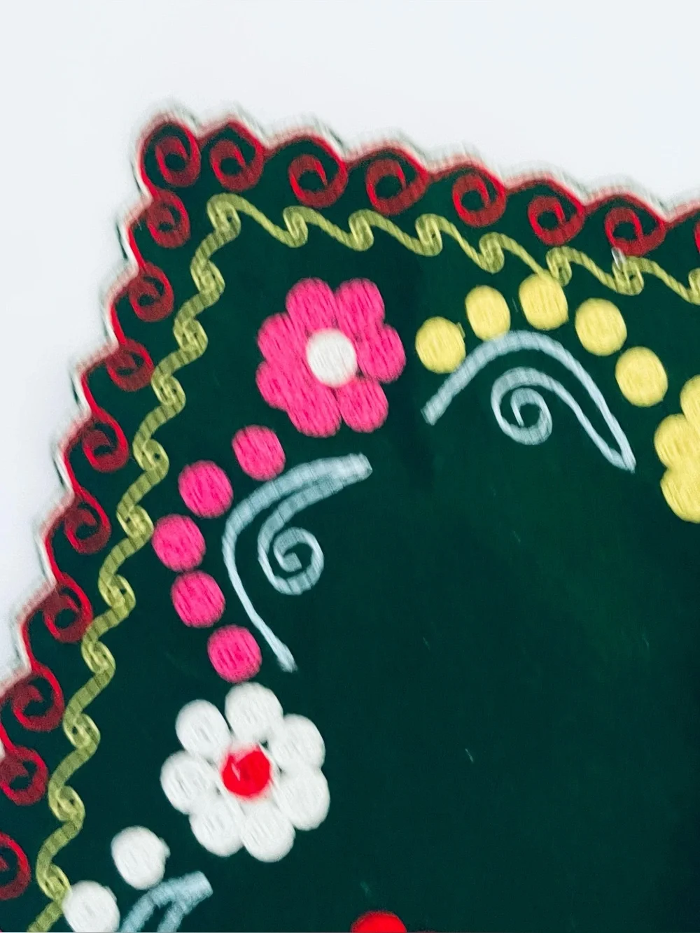 Vintage mexican embroidered