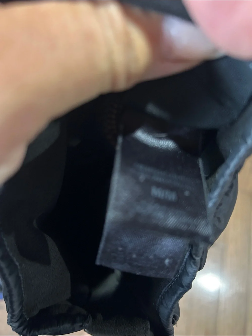The North Face front collar