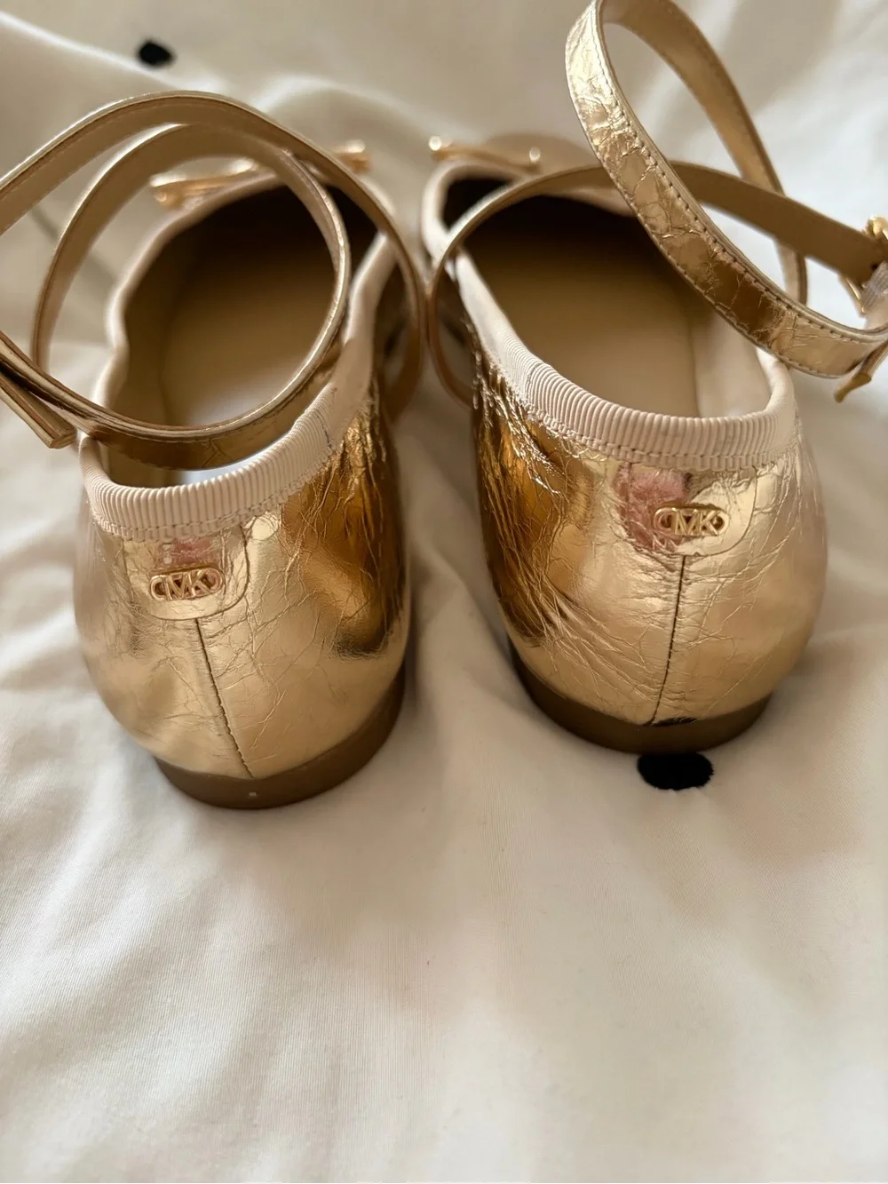 Michael Kors shiny metallic