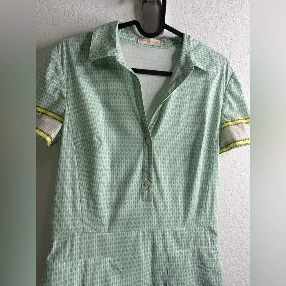 Tory Burch printed green