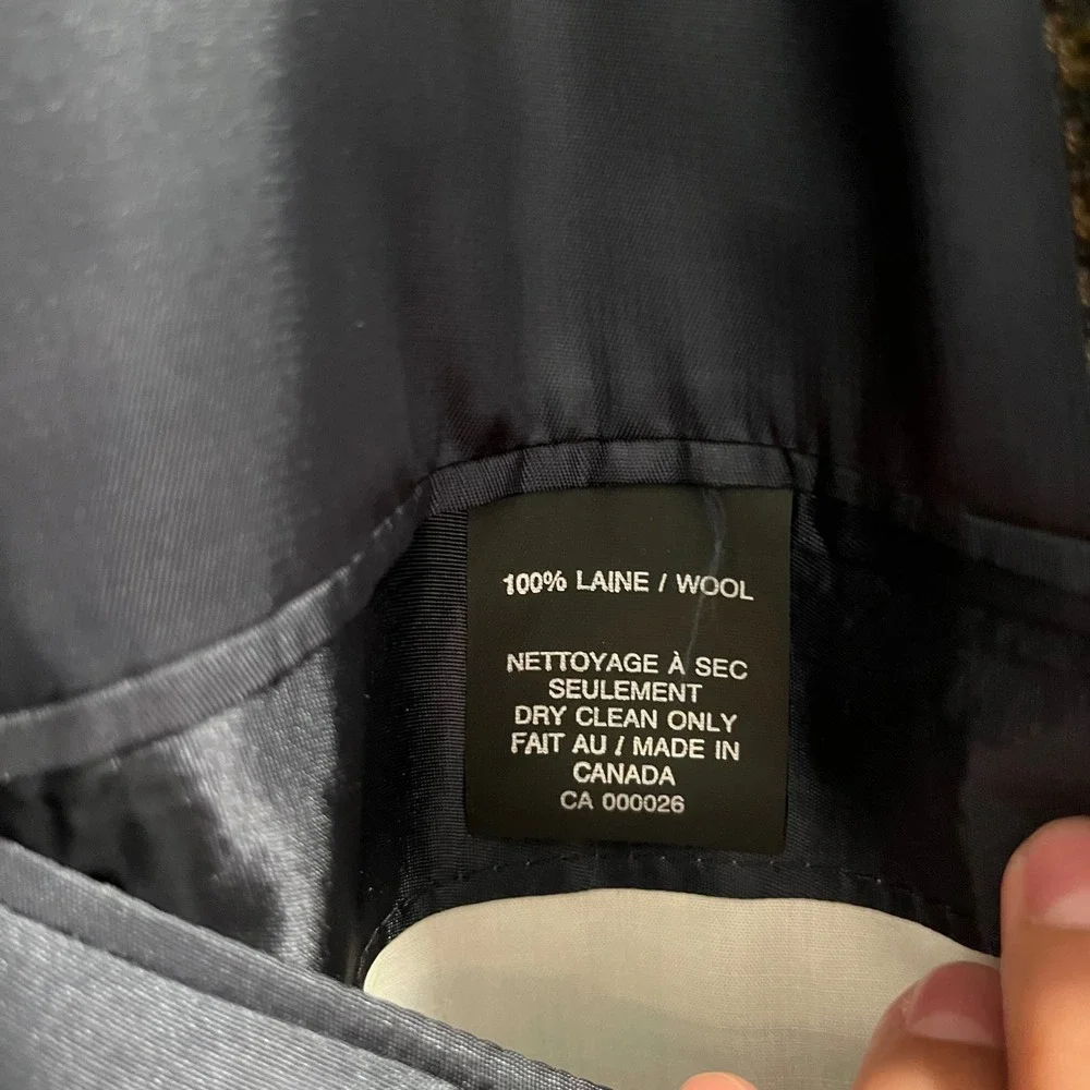 Britches of Georgetowne lapel are thank