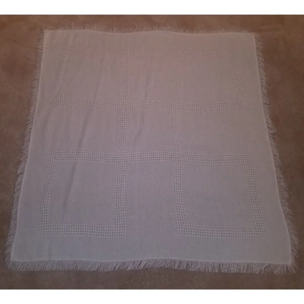 Churchill Handwoven solid white